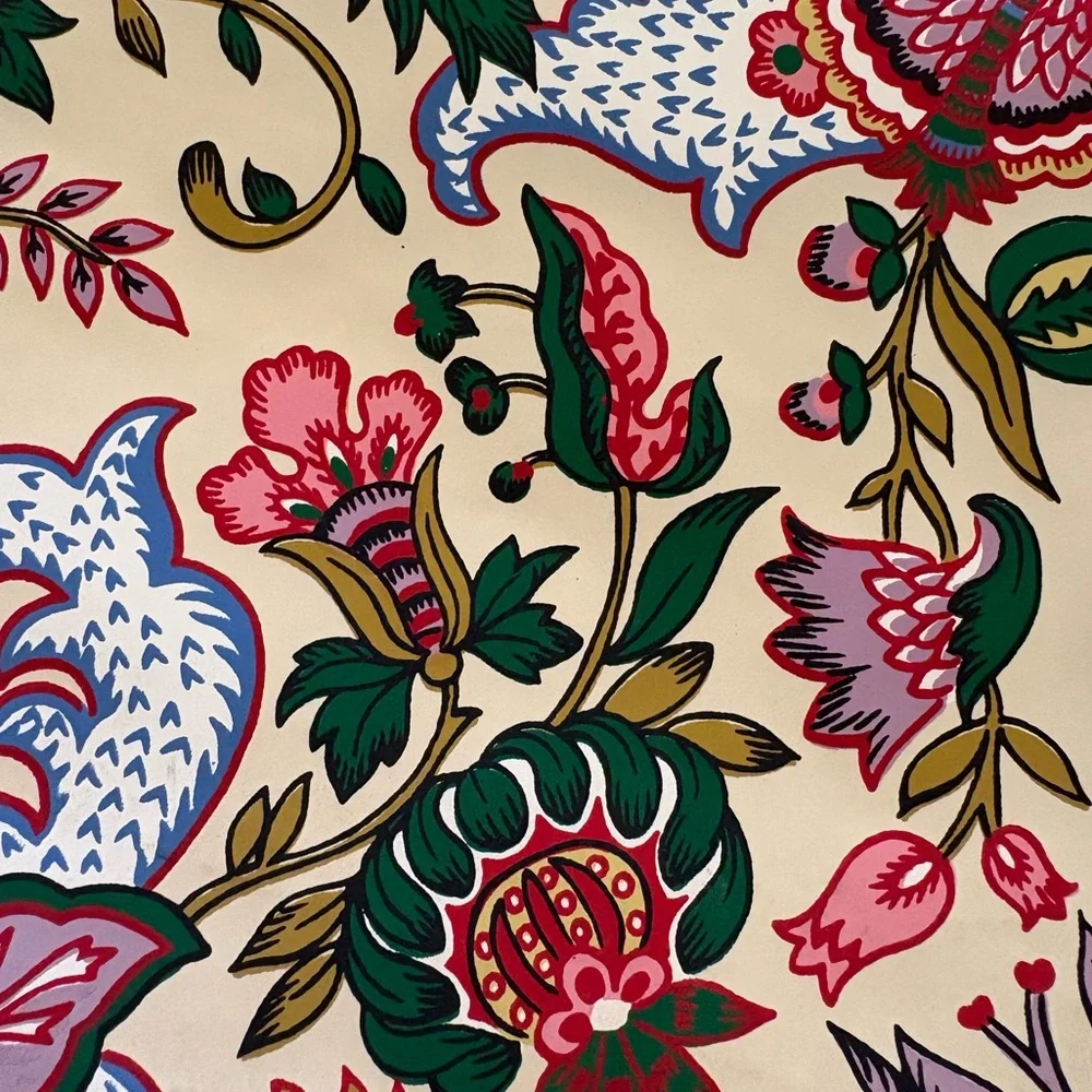 Vintage Pierre Deux La Belle Helene Wallpaper 10 ft.